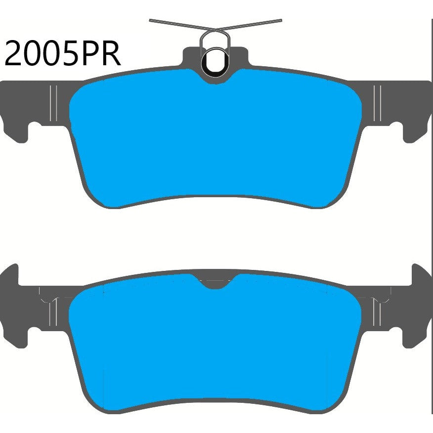 PBS ProRace Brake Pads 2005PR - Rear