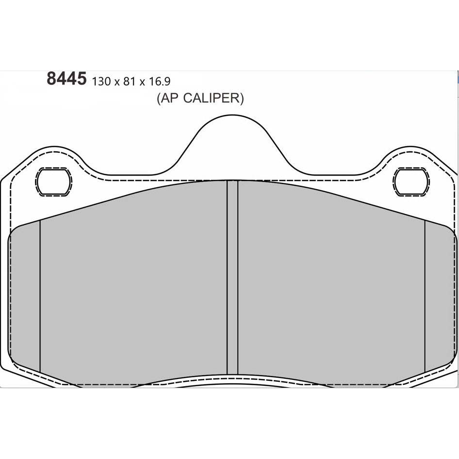 PBS ProRace Brake Pads 8445PR