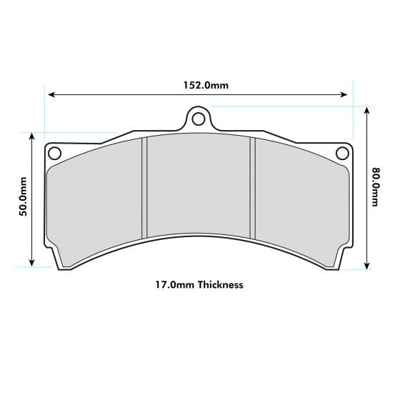 PBS ProComp E1 Brake Pads 8448PCE1