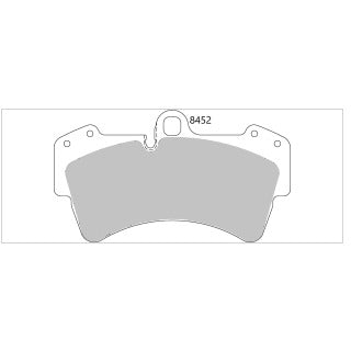 PBS ProRace Brake Pads 8452PR - Front