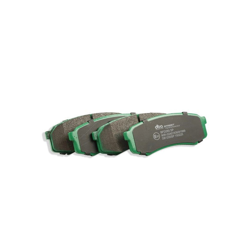 DBA Street Performance Brake Pads 116.3mm x 44.1mm DB1200SP - Rear