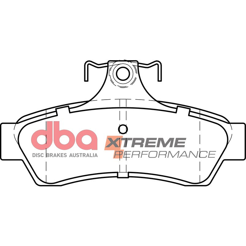 DBA Xtreme Performance Brake Pads 113.7mm x 57.6mm DB1332XP - Rear