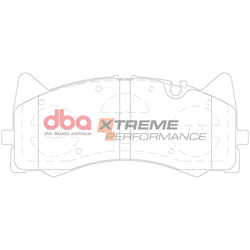 DBA Xtreme Performance Brake Pads 206mm x 87.1mm DB15035XP - Front