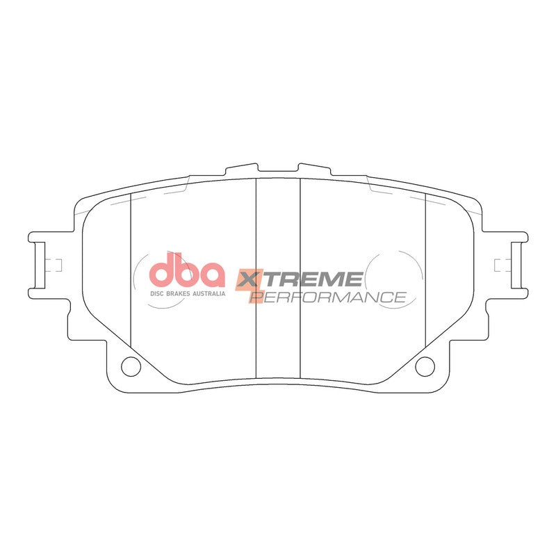 DBA Xtreme Performance Brake Pads 103.7mm x 47.6mm DB15068XP - Rear