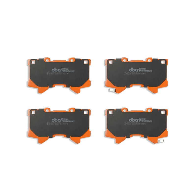 DBA Xtreme Performance Brake Pads 143.7mm x 82.7mm DB15077XP - Front