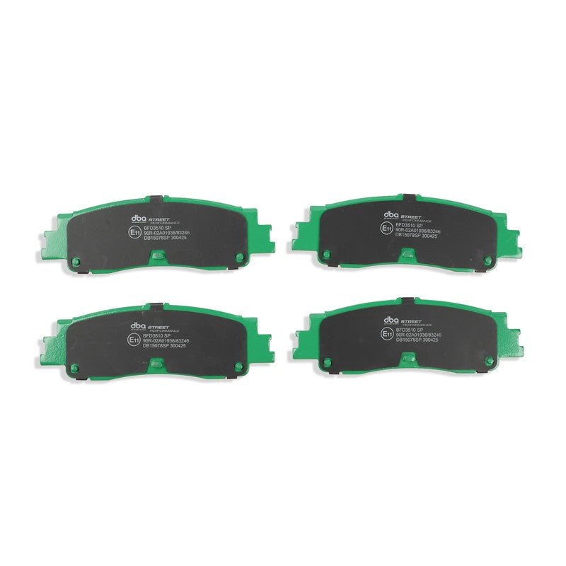 DBA Street Performance Brake Pads 142.6mm x 47.5mm DB15078SP - Rear