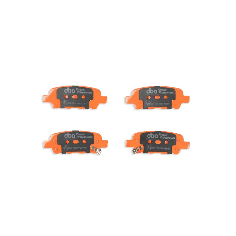 DBA Xtreme Performance Brake Pads 105.5mm x 38mm DB1509XP - Rear