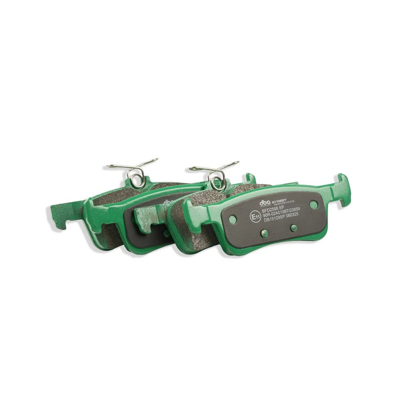 DBA Street Performance Brake Pads 123; 123mm x 46.2; 42.2mm DB15129SP - Rear