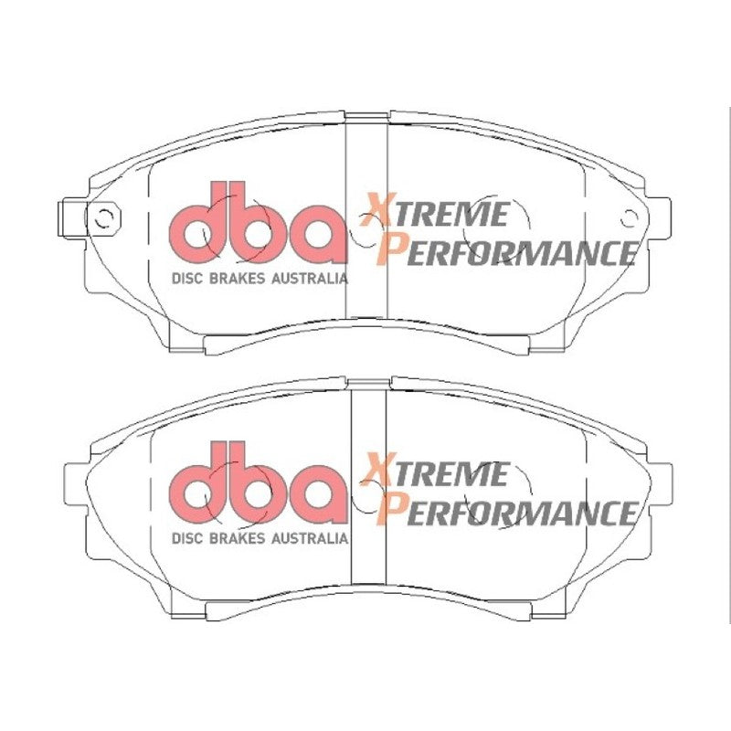 DBA Xtreme Performance Brake Pads 145.1mm x 58.5mm DB1681XP - Front