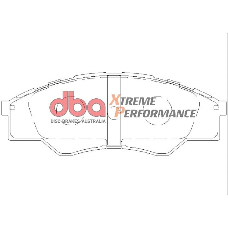 DBA Xtreme Performance Brake Pads 140.1mm x 52.1mm DB1741XP - Front