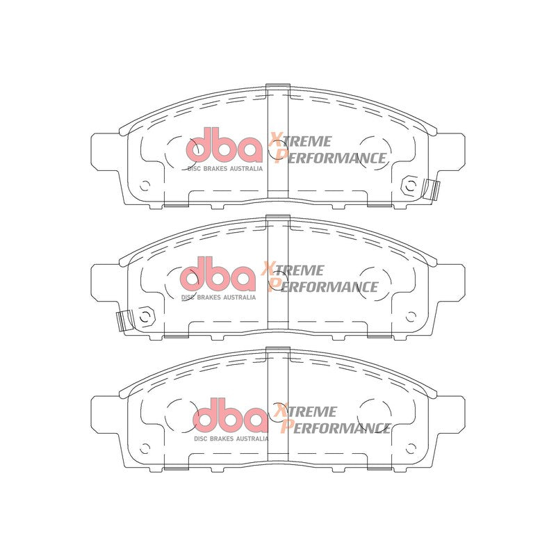 DBA Xtreme Performance Brake Pads 155.4mm x 51mm DB1774XP - Front