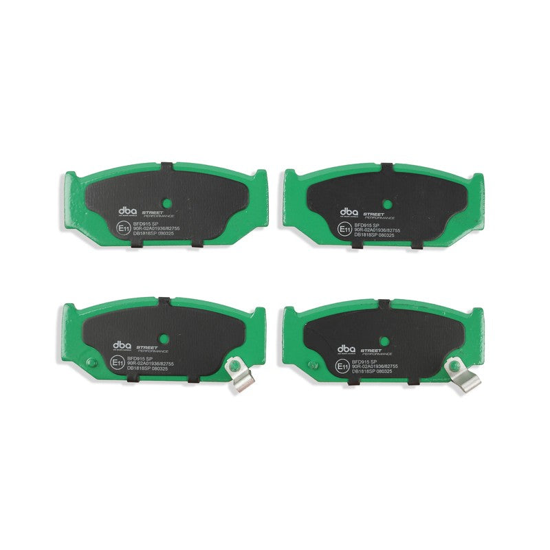 DBA Street Performance Brake Pads 108mm x 44.8mm DB1818SP - Front