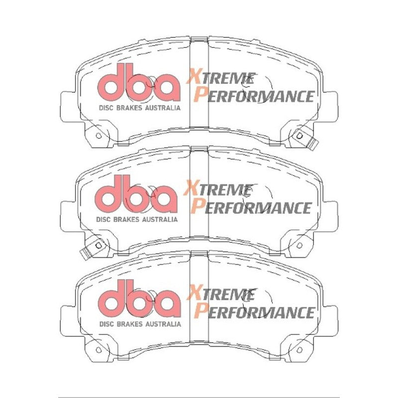 DBA Xtreme Performance Brake Pads 151.8mm x 61.1mm DB1841XP - Front