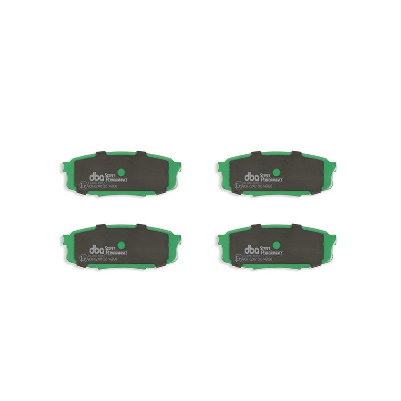DBA Street Performance Brake Pads 116.3mm x 44.5mm DB1857SP - Rear