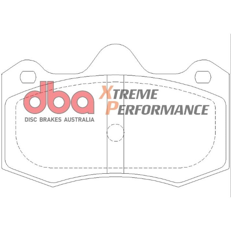 DBA Xtreme Performance Brake Pads 130mm x 81.6mm DB1938XP - Front