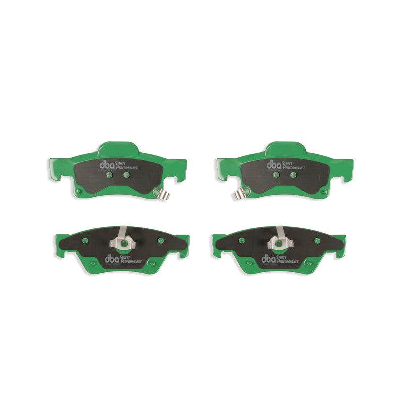 DBA Street Performance Brake Pads 140.2+141.5mm x 50.8+59.4mm DB2217SP - Rear