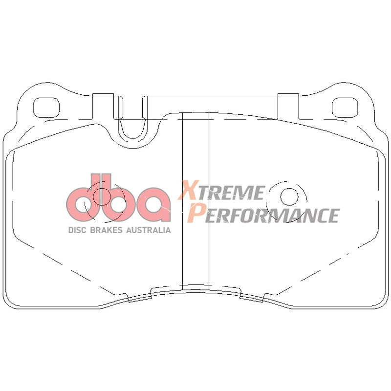 DBA Xtreme Performance Brake Pads 131.7mm x 77.3mm DB2228XP - Front