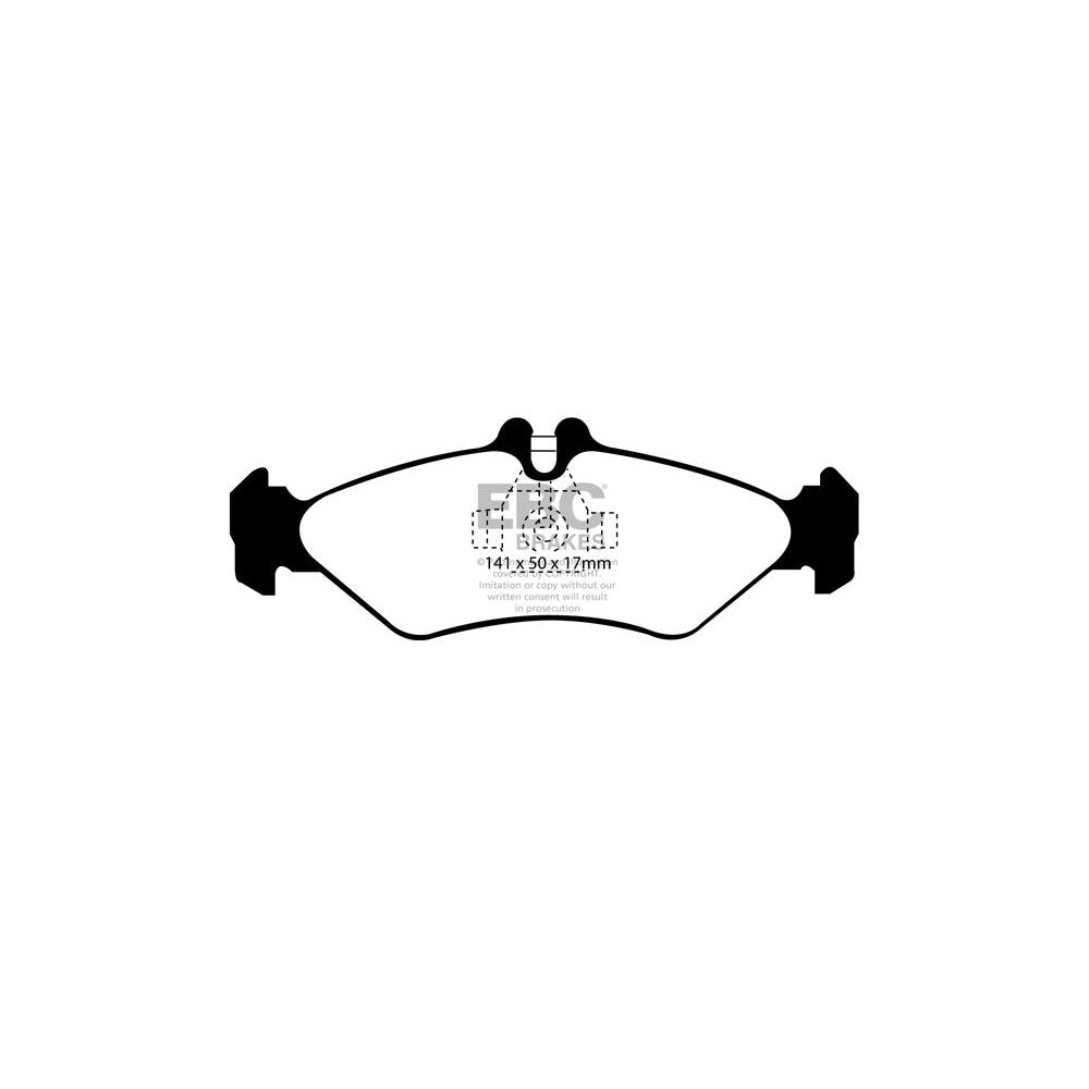 EBC Ultimax Brake Pads 141mm x 50mm DP1069/2 - Rear