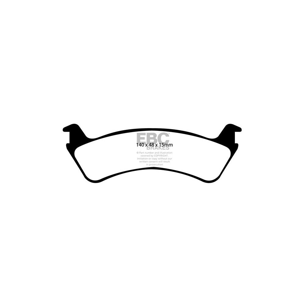 EBC Ultimax Brake Pads 140mm x 48mm DP1130 - Rear