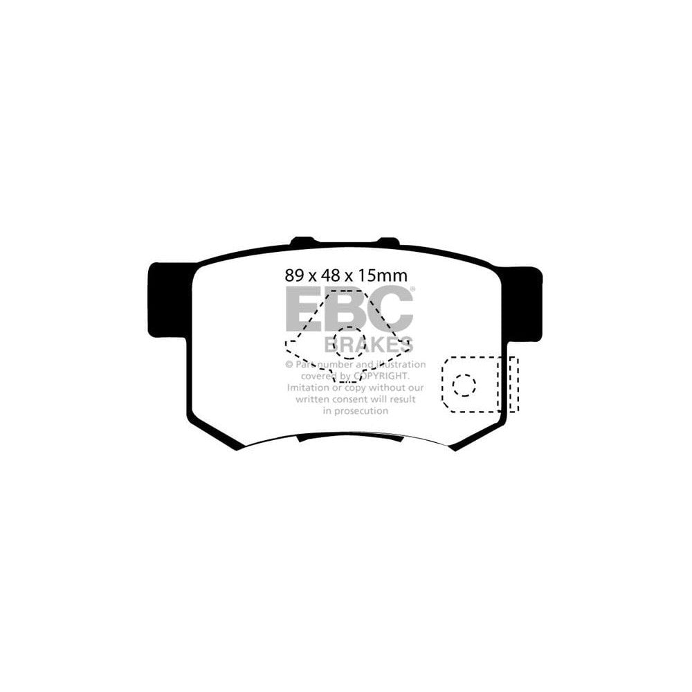 EBC Ultimax Brake Pads 89mm x 48mm DP1193/2 - Rear