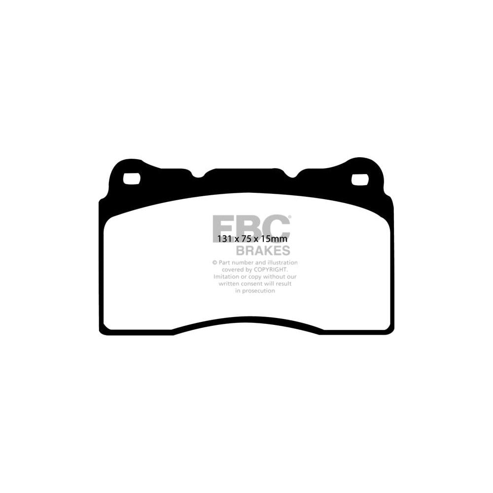 EBC Ultimax Brake Pads 131mm x 75mm DP1210 - Front