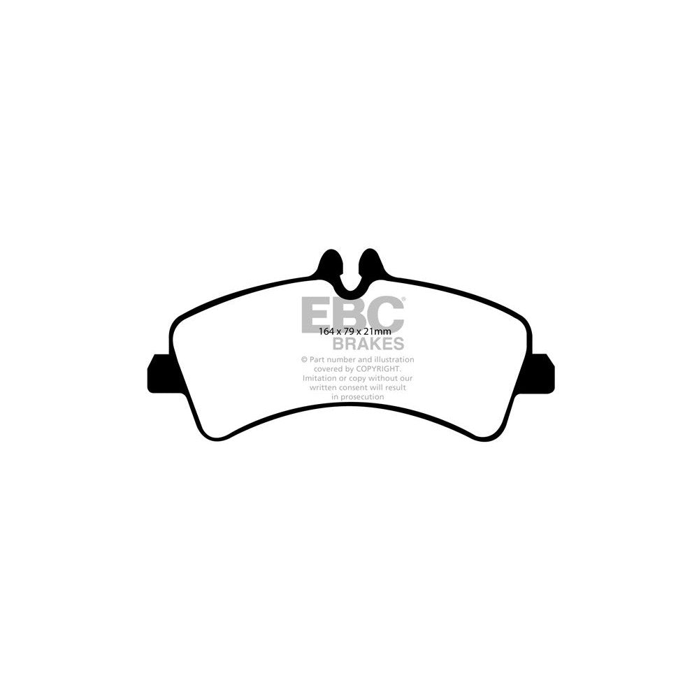 EBC Ultimax Brake Pads 164mm x 79mm DP1929 - Rear