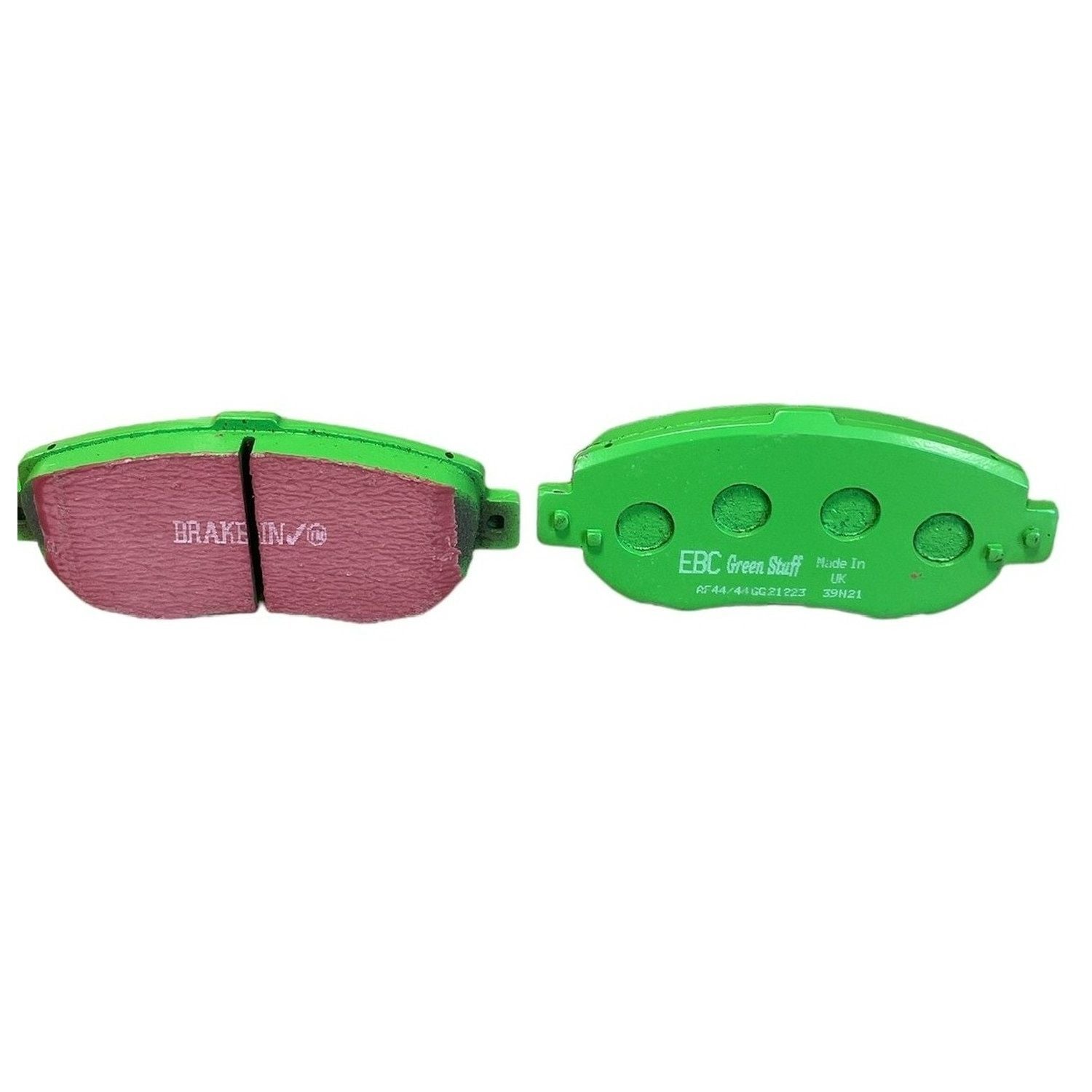 EBC Greenstuff 2000 Brake Pads 144mm x 64mm DP21223 - Front