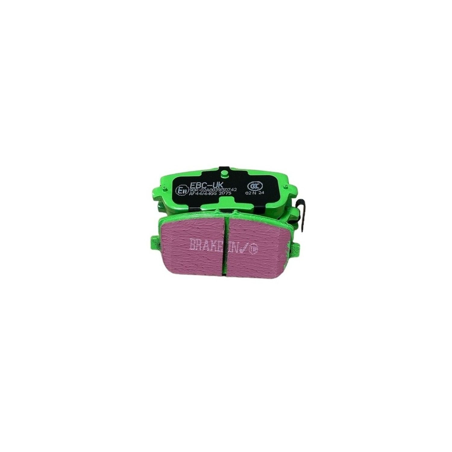 EBC Greenstuff 2000 Brake Pads 99mm x 44mm DP21775 - Rear
