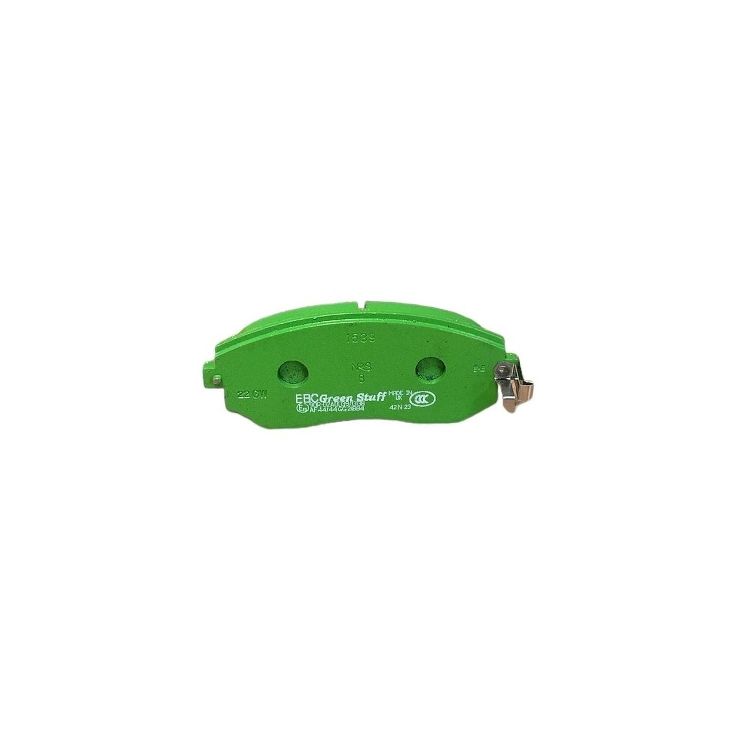 EBC Greenstuff 2000 Brake Pads 137mm x 57mm DP21884 - Front
