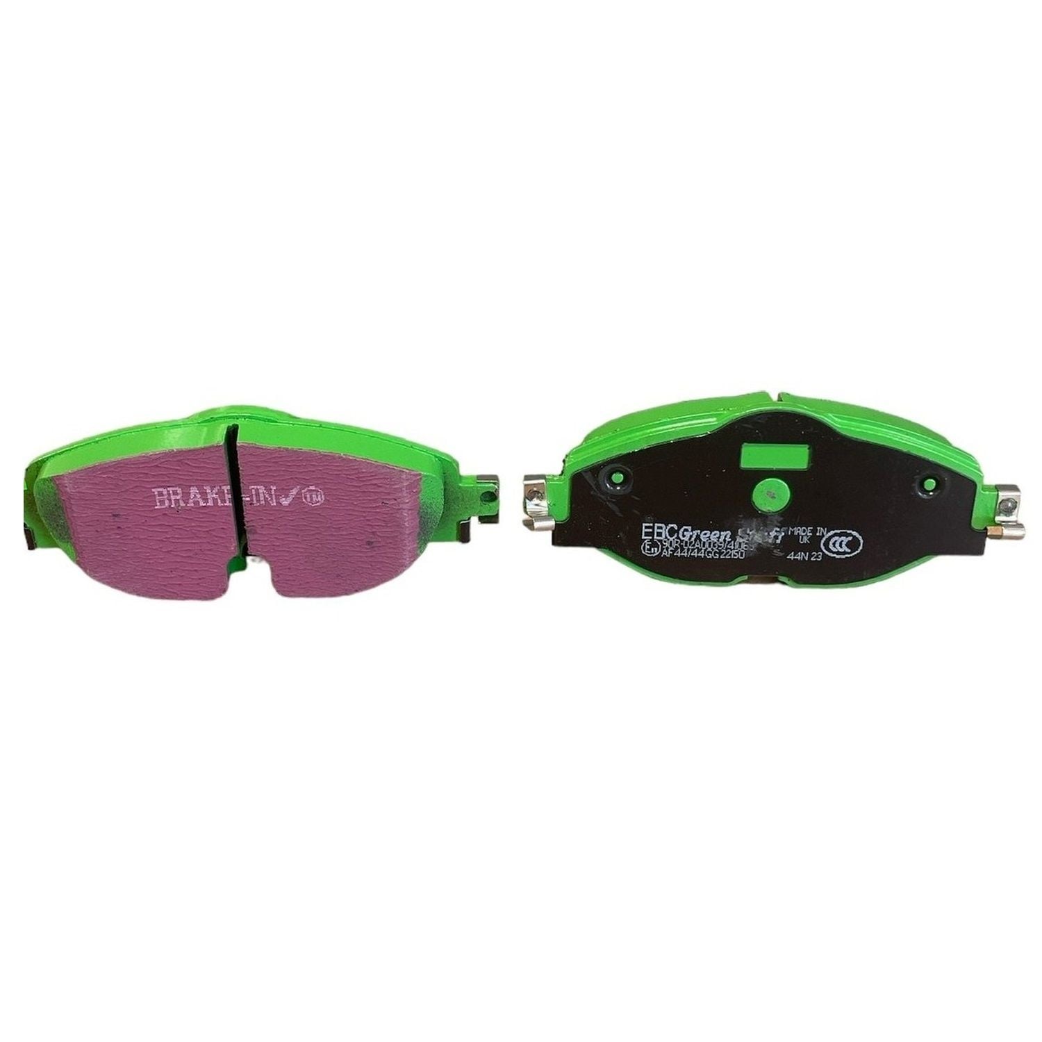 EBC Greenstuff 2000 Brake Pads 160mm x 64.5mm DP22150 - Front