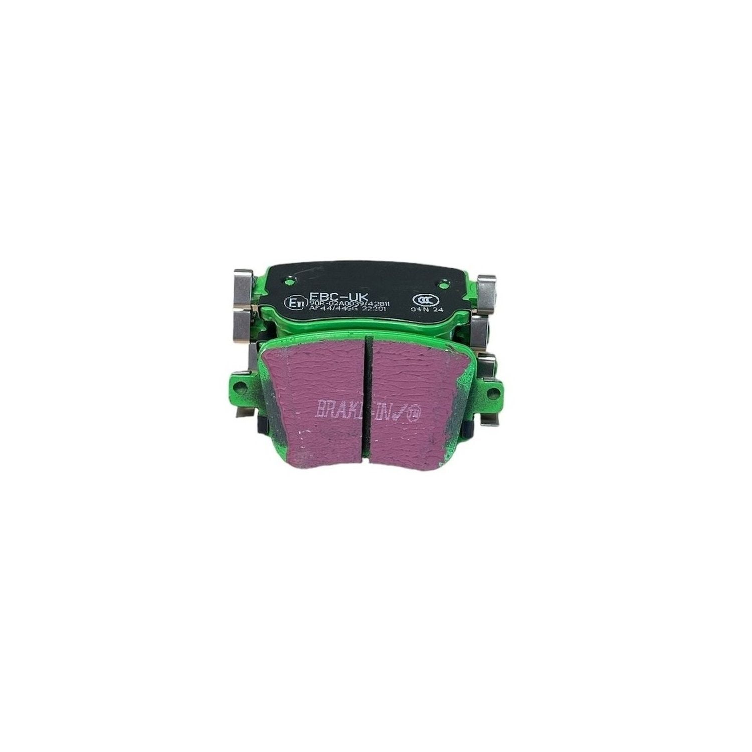 EBC Greenstuff 2000 Brake Pads 104.1mm x 53.1mm DP22201 - Rear