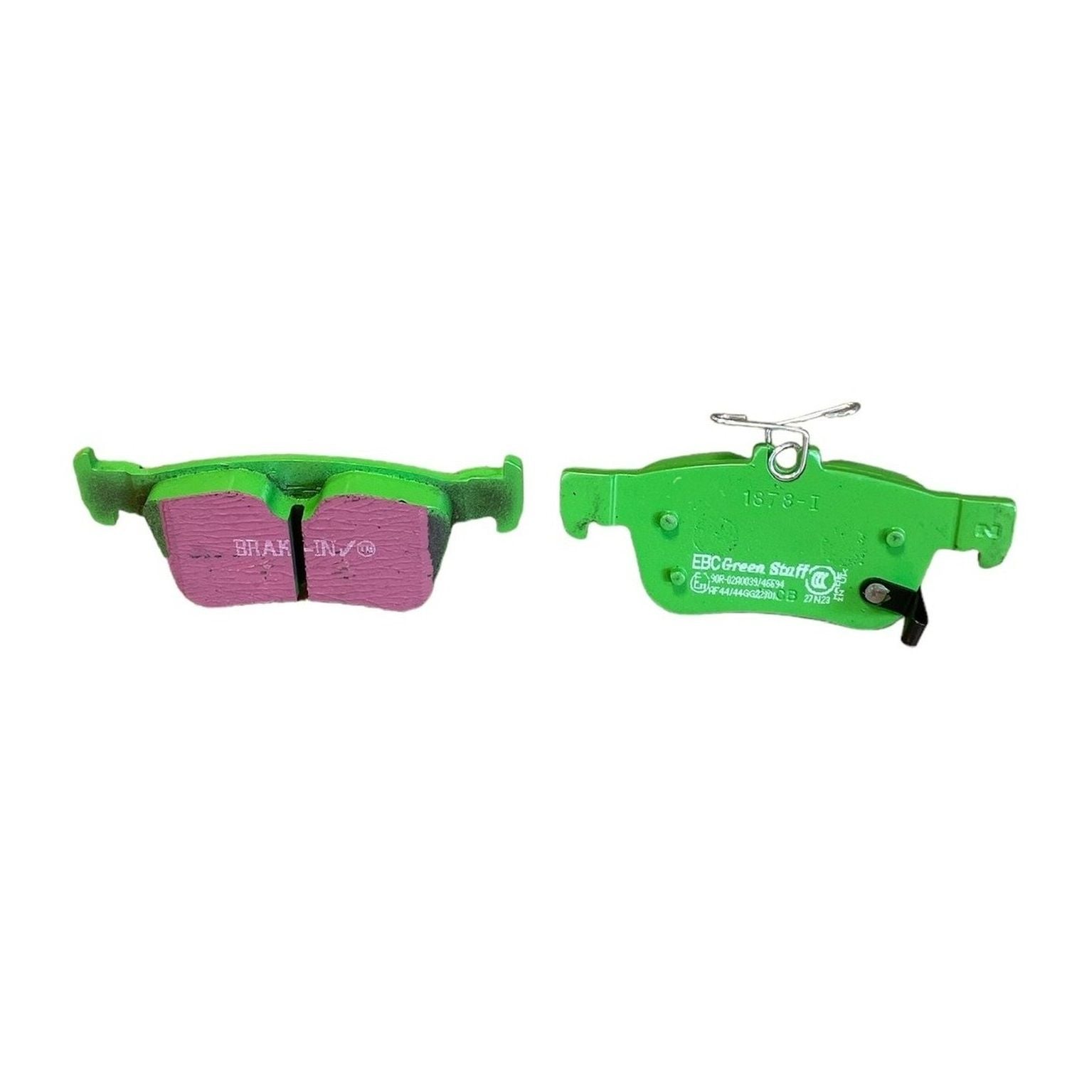 EBC Greenstuff 2000 Brake Pads 122.4mm x 48.8mm DP22301 - Rear