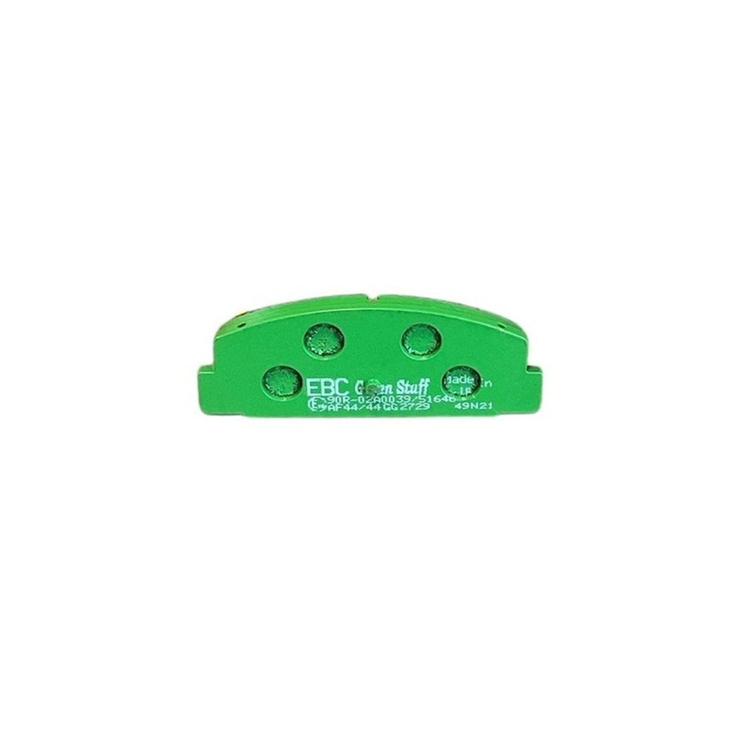 EBC Greenstuff 2000 Brake Pads 107mm x 39mm DP2729 - Rear