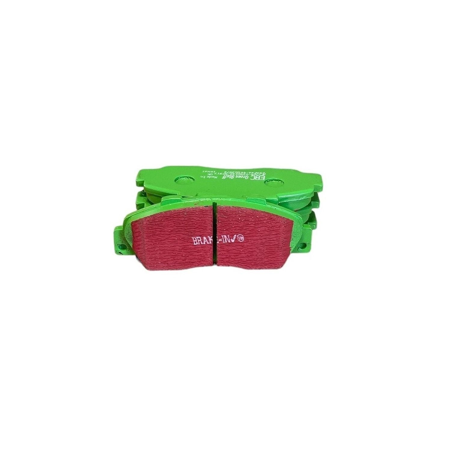 EBC Greenstuff 2000 Brake Pads 148mm x 59mm DP2872 - Front