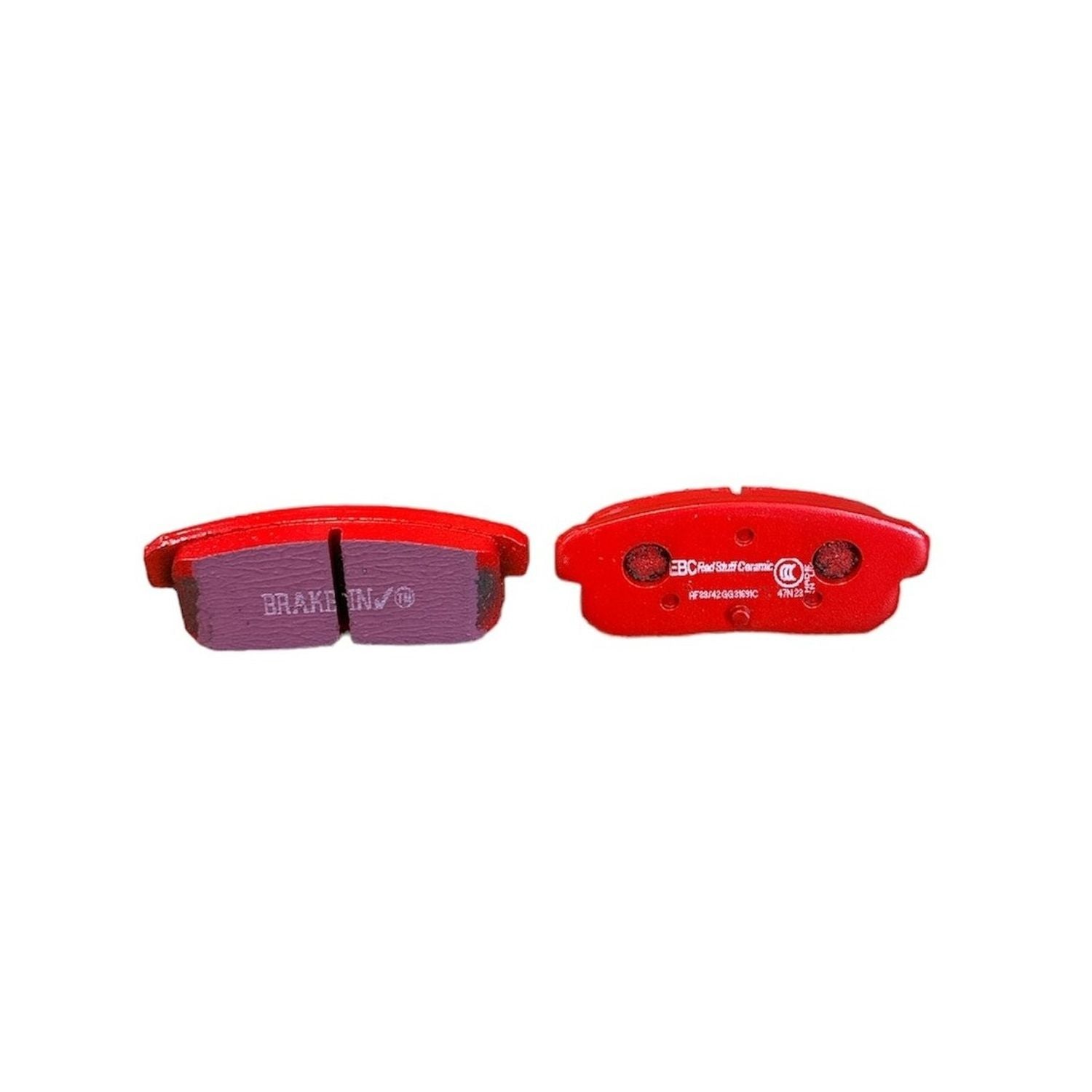 EBC Redstuff Brake Pads 107mm x 44mm DP31691C - Rear