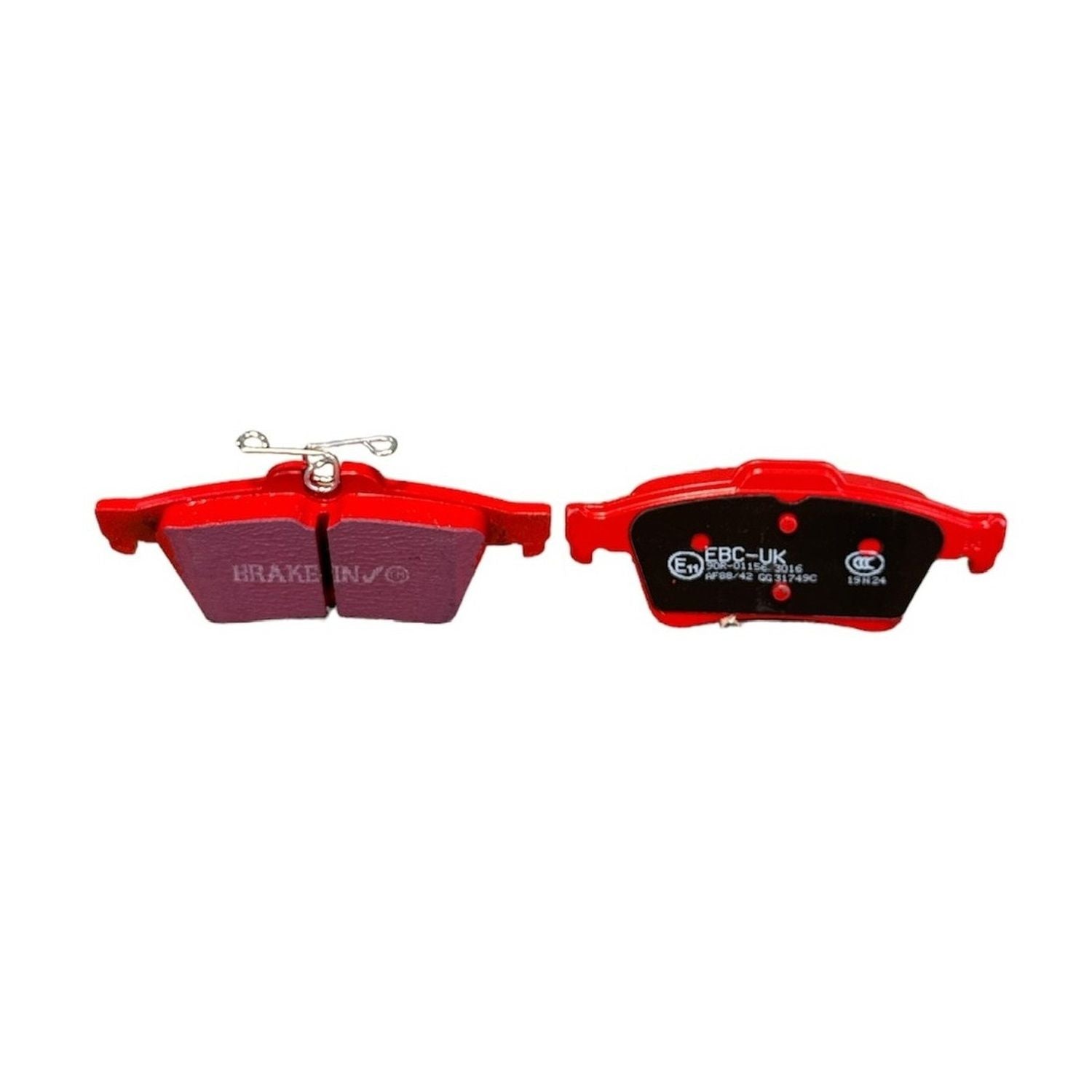 EBC Redstuff Brake Pads 123mm x 53mm DP31749C - Rear