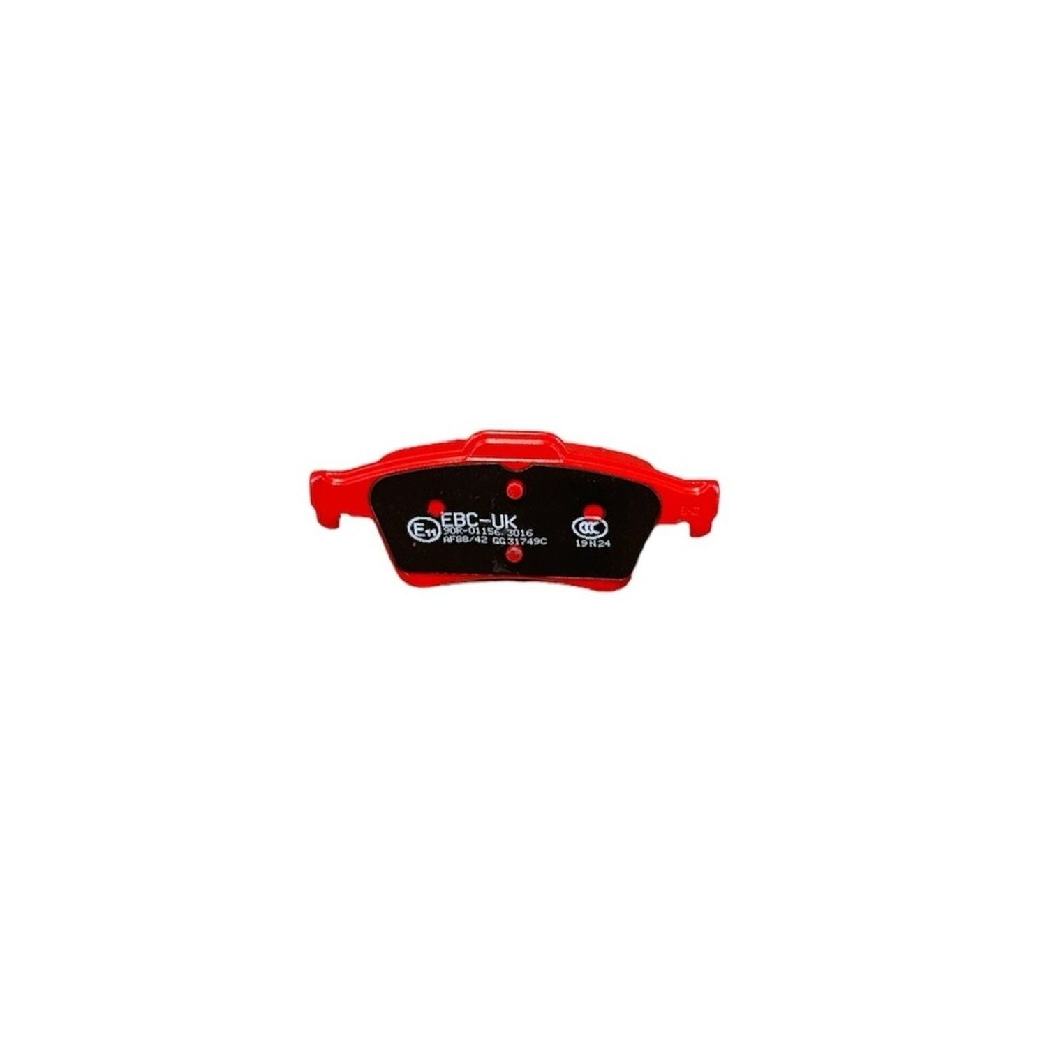 EBC Redstuff Brake Pads 123mm x 53mm DP31749C - Rear