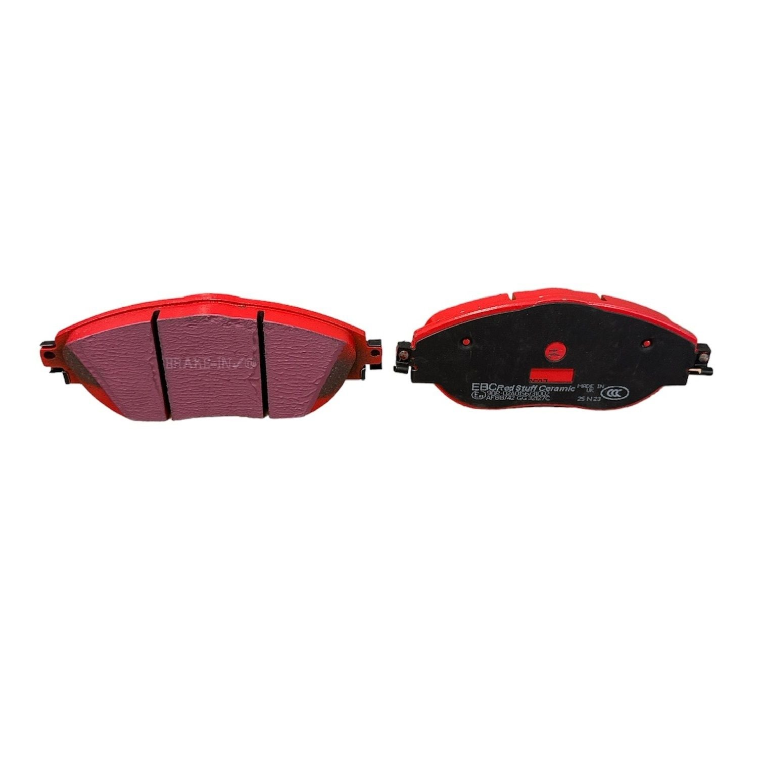 EBC Redstuff Brake Pads 174.9mm x 69.4mm DP32127C - Front