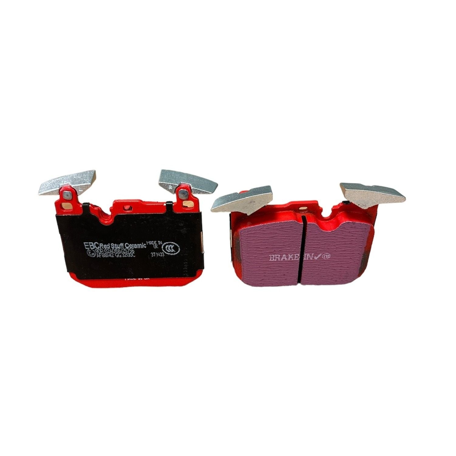 EBC Redstuff Brake Pads 112mm x 92mm DP32130C - Front