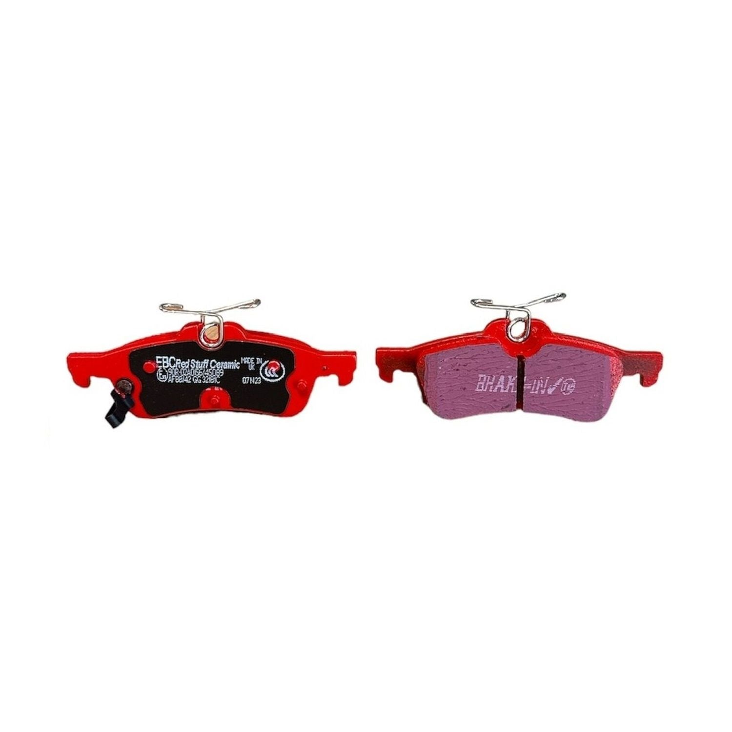 EBC Redstuff Brake Pads 123mm x 43.7mm DP32181C - Rear