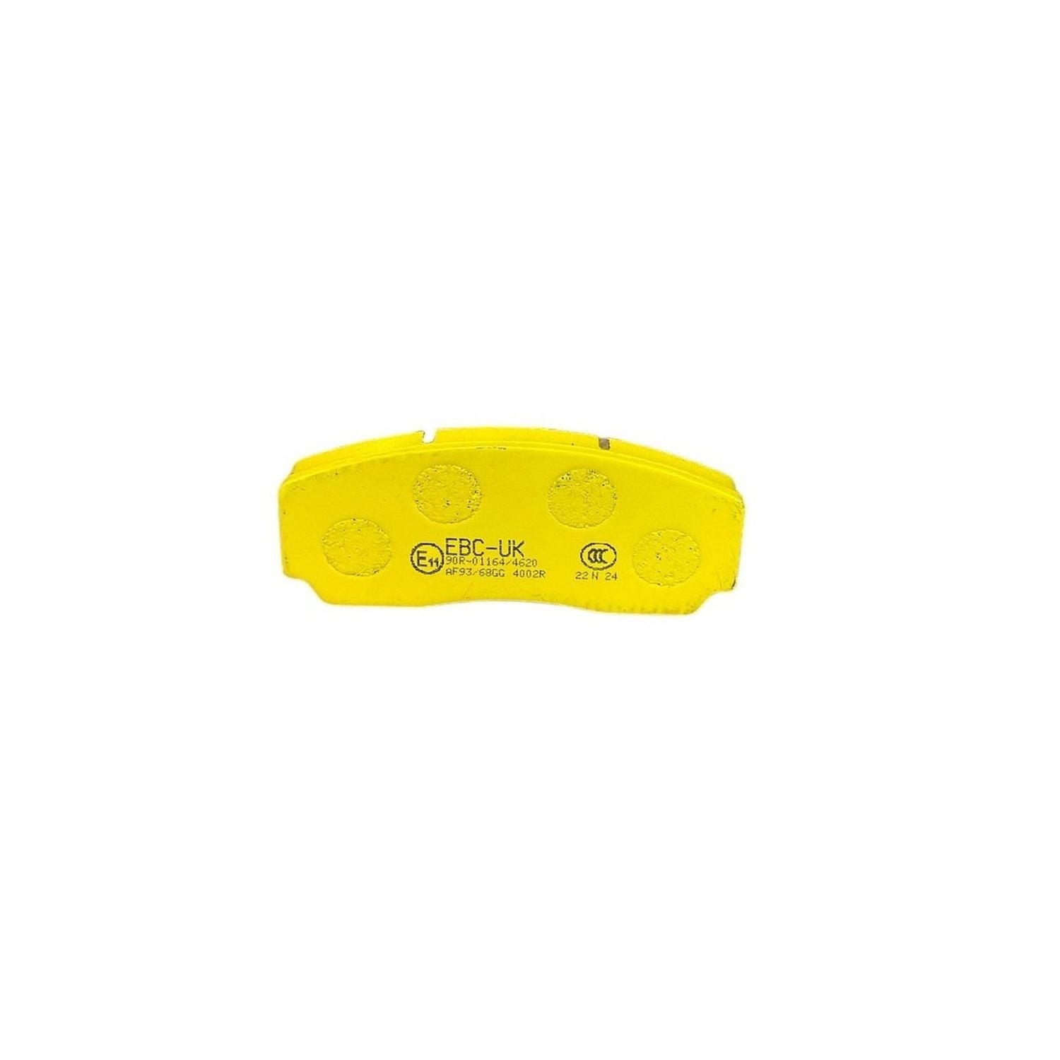 EBC Yellowstuff Brake Pads 132mm x 54mm DP4002R - Front