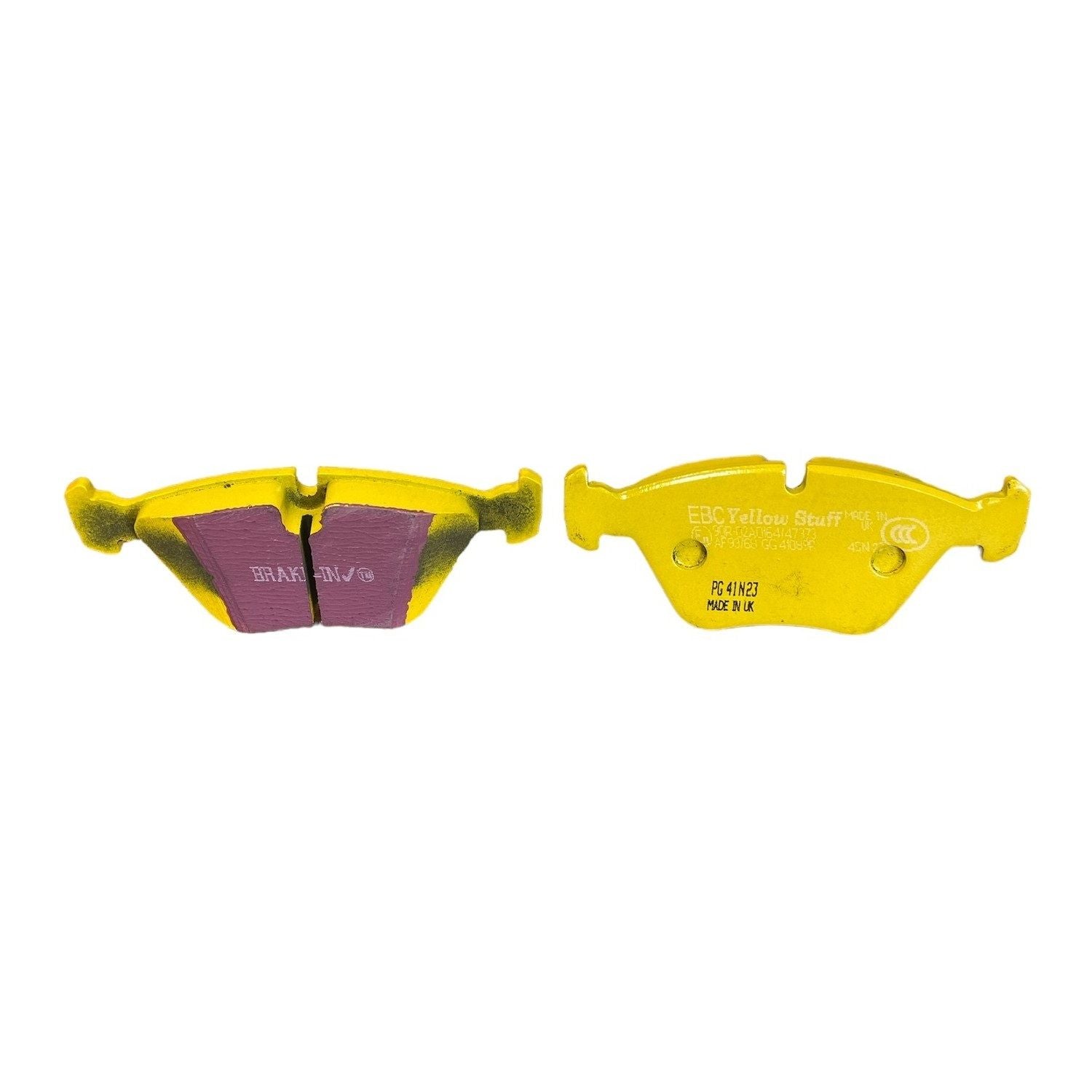 EBC Yellowstuff Brake Pads 156mm x 64mm DP41089R - Front