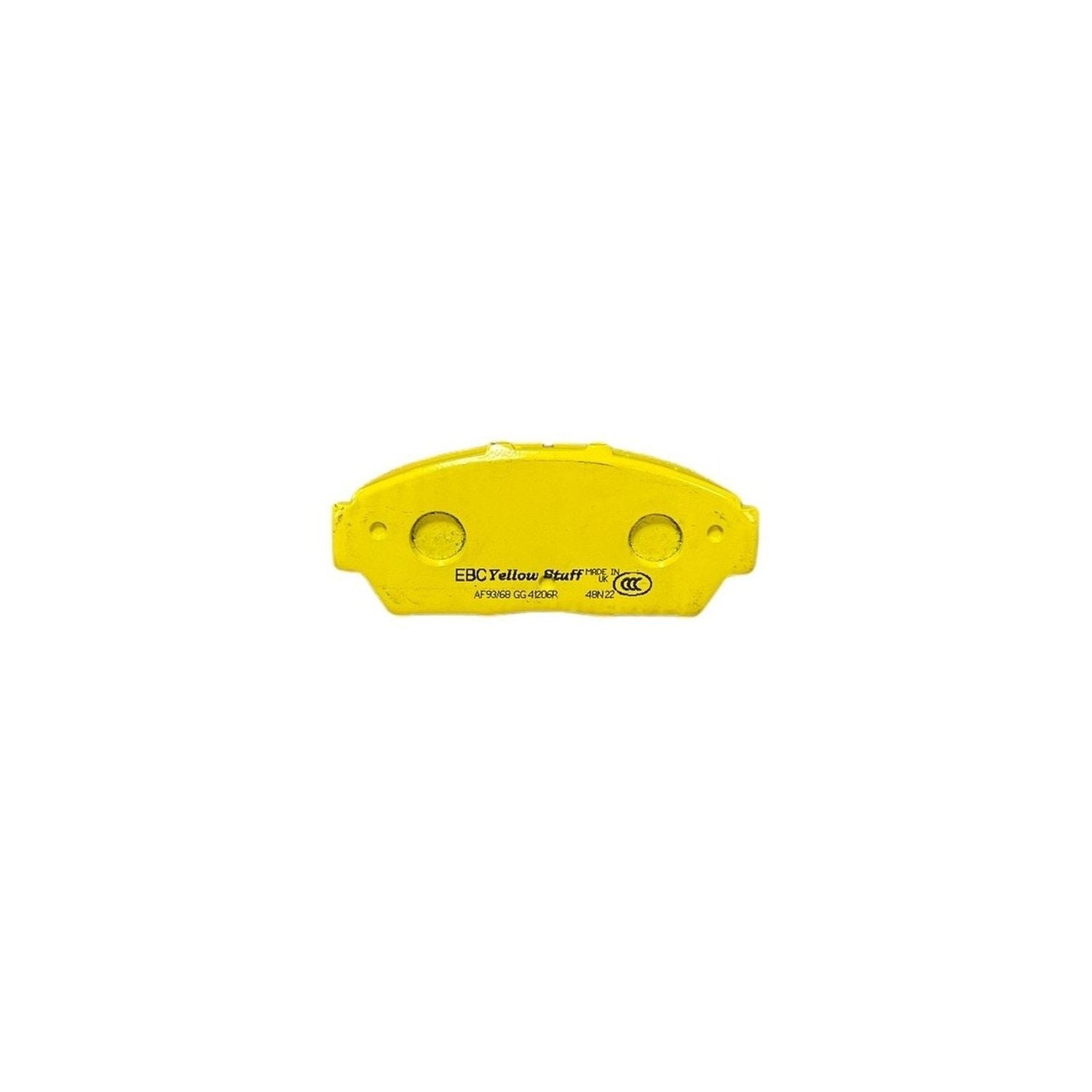 EBC Yellowstuff Brake Pads 129mm x 55mm DP41206R - Front