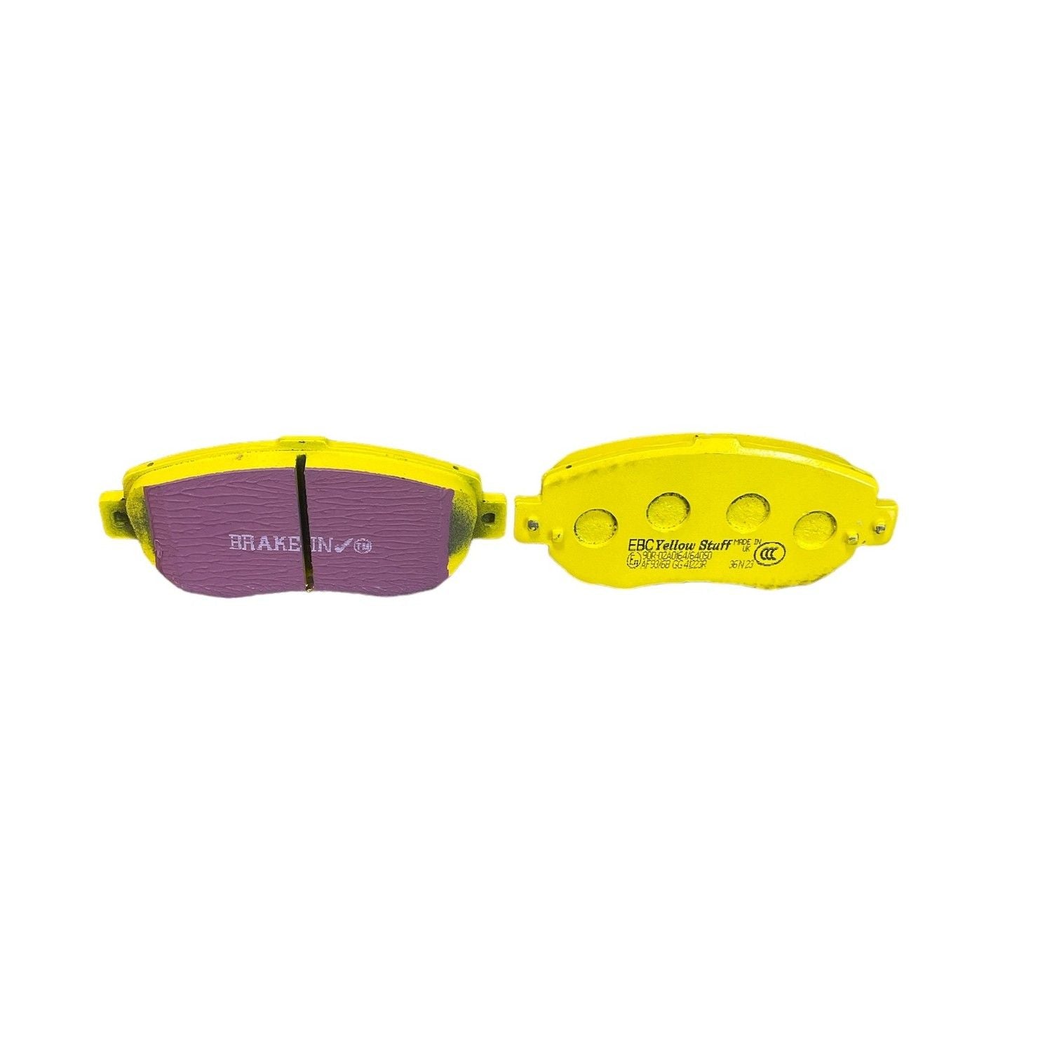 EBC Yellowstuff Brake Pads 144mm x 64mm DP41223R - Front