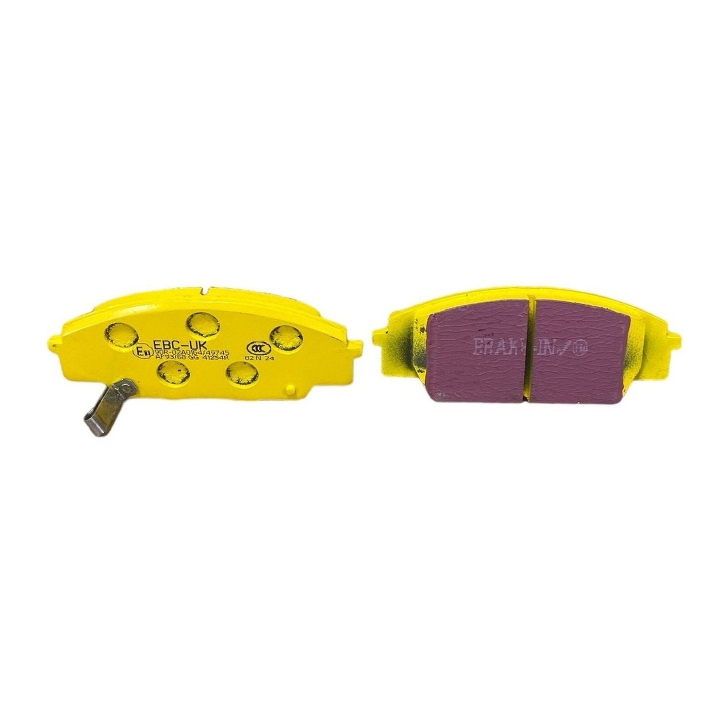 EBC Yellowstuff Brake Pads 135mm x 52mm DP41254R - Front