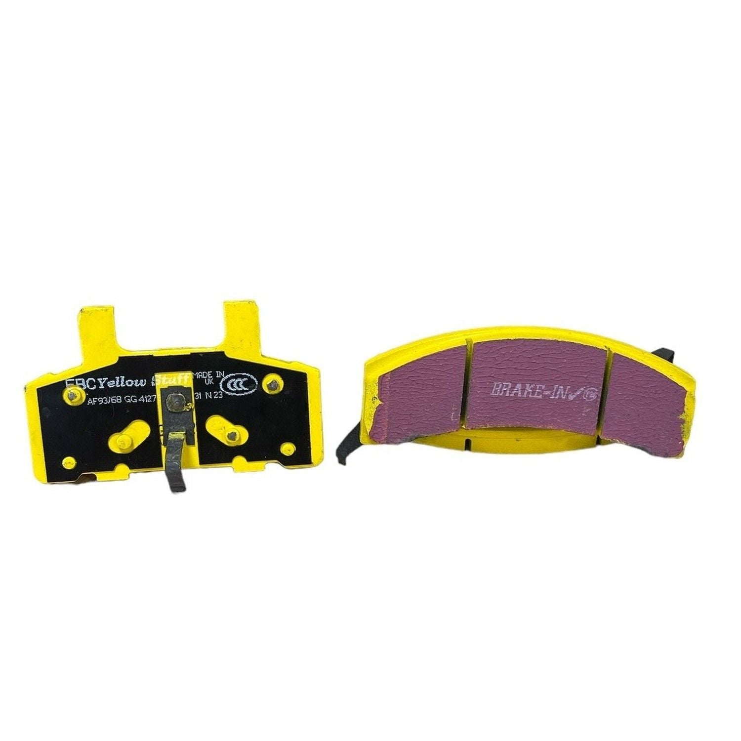 EBC Yellowstuff Brake Pads 147mm x 59mm DP41273R - Front