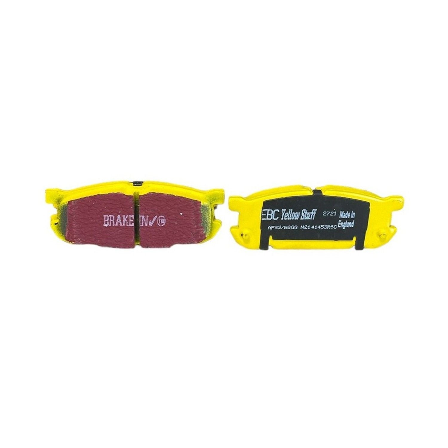 EBC Yellowstuff Brake Pads 102mm x 39mm DP41453R - Rear