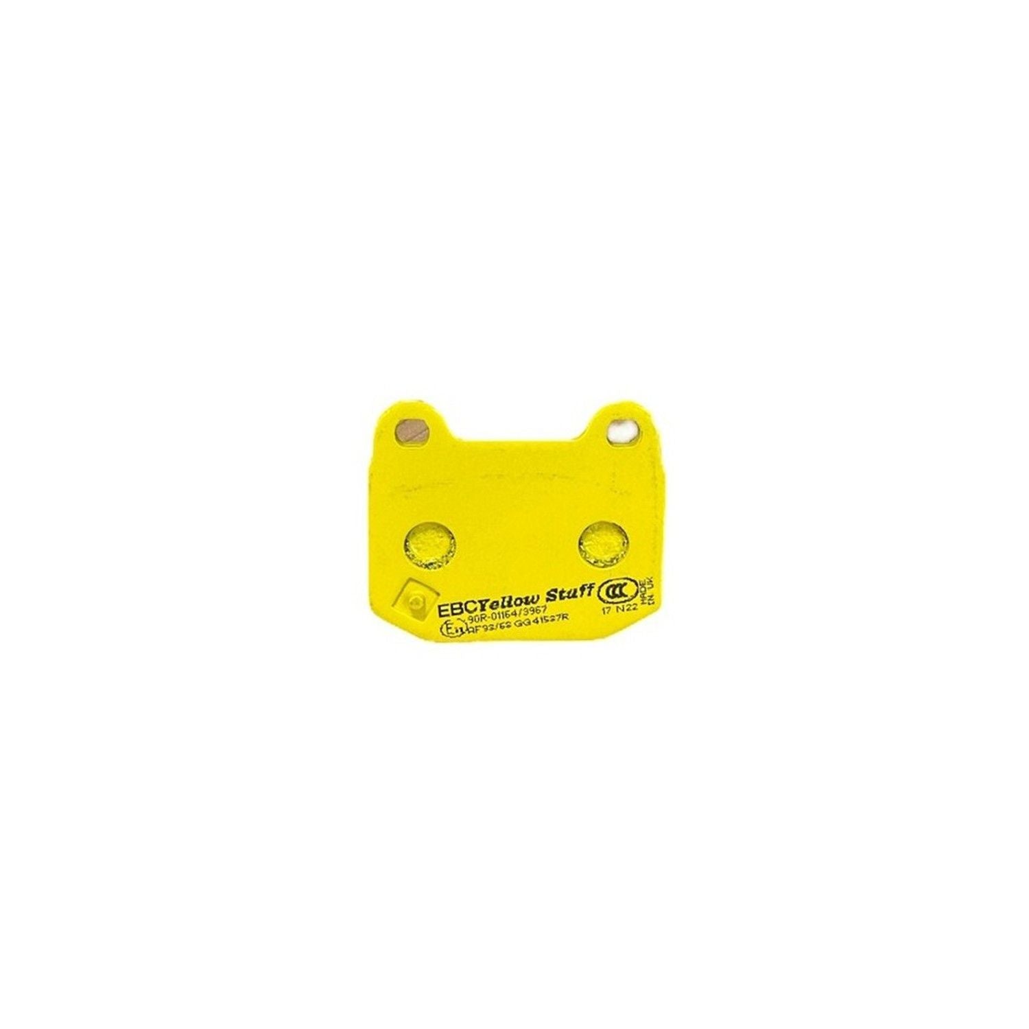 EBC Yellowstuff Brake Pads 76mm x 65mm DP41537R - Rear
