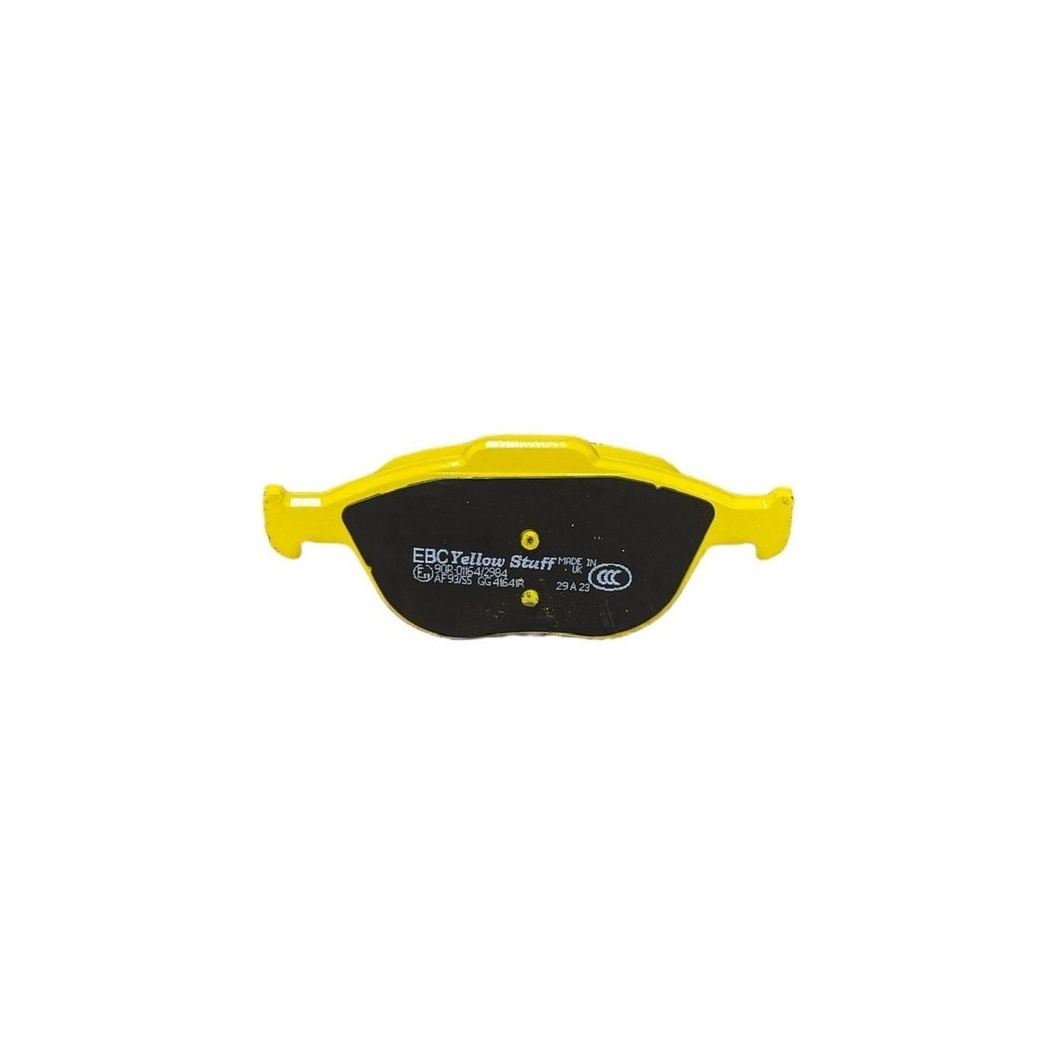 EBC Yellowstuff Brake Pads 156mm x 67mm DP41641R - Front