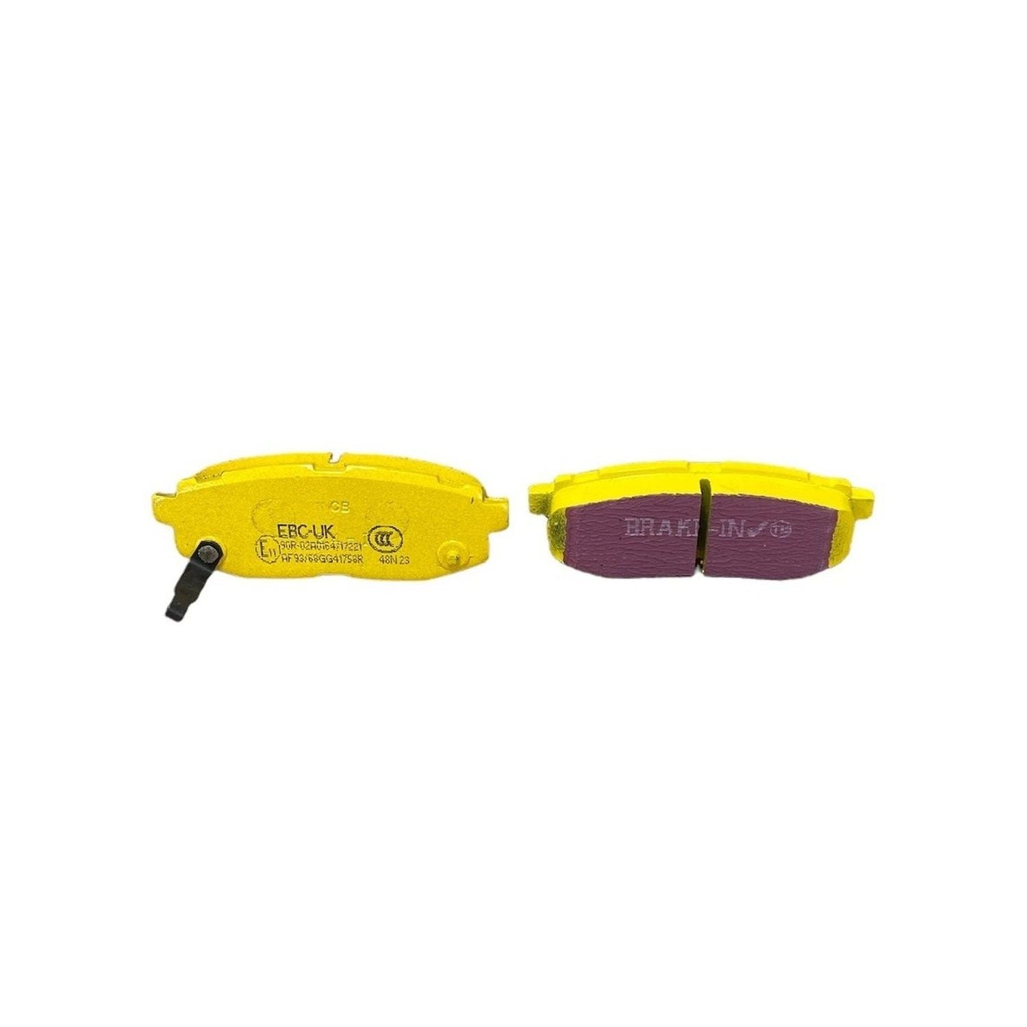 EBC Yellowstuff Brake Pads 111mm x 40mm DP41758R - Rear